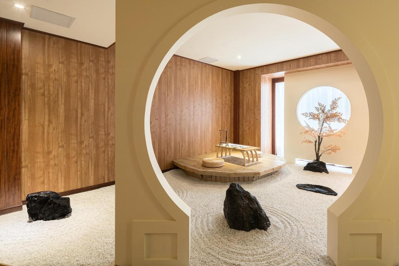乐山上善居养心禅景酒店 Shangshan Zen Hotel Лэшань Экстерьер фото
