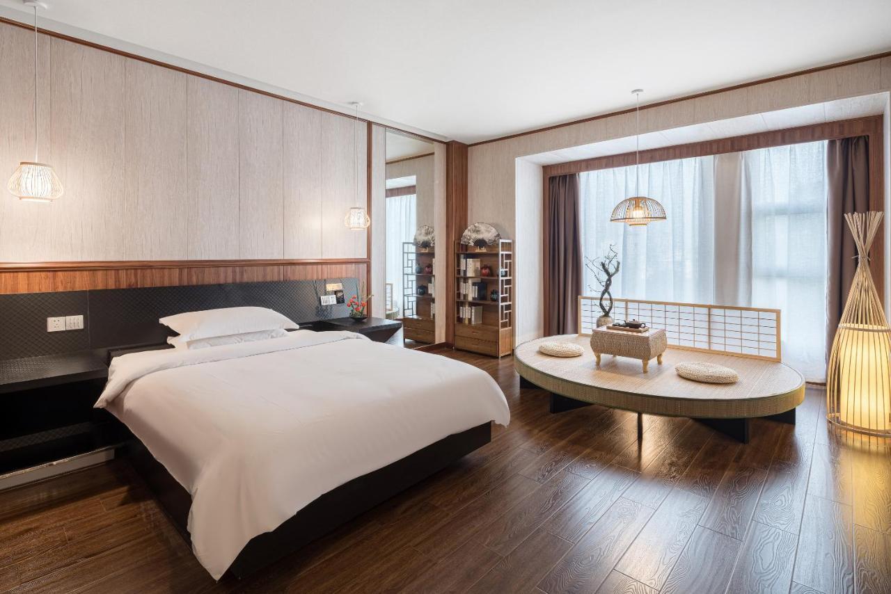乐山上善居养心禅景酒店 Shangshan Zen Hotel Лэшань Экстерьер фото